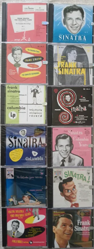 Frank Sinatra The Columbia Years 12 CDs complete
