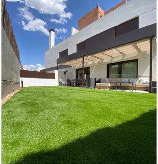 Césped artificial reciclado