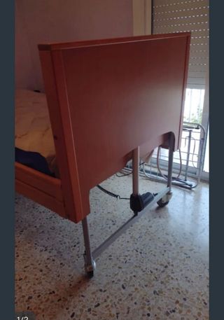 Cama Ortopédica y Grúa