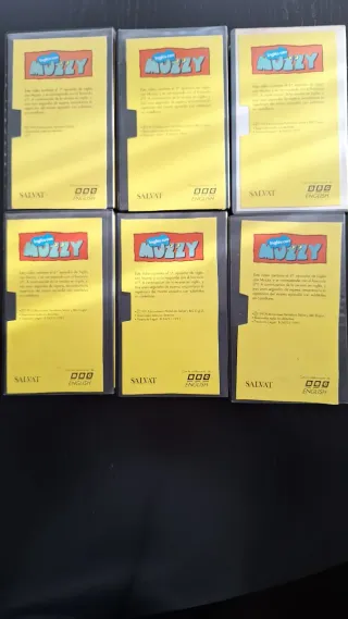 Colección Muzzy completa original en VHS