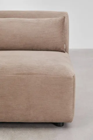 Sillón módular pana SKLUM marrón Camel