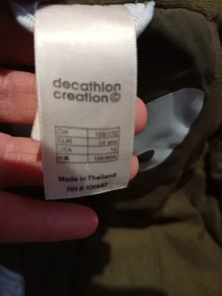 Chaqueta de nieve Wedze verde