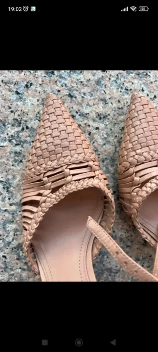 Zapatos rosas  Zara Talla 37