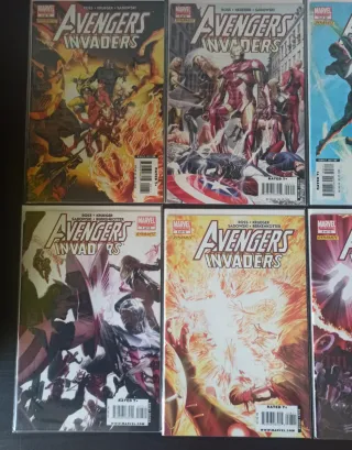 Avengers invaders  usa coleccion completa