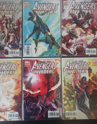 Avengers invaders  usa coleccion completa