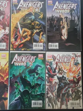 Avengers invaders  usa coleccion completa