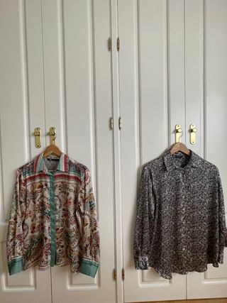 Lote 8 Camisas Zara Estampadas