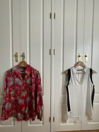 Lote 8 Camisas Zara Estampadas