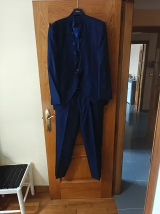 Traje de Novio Azul Marino