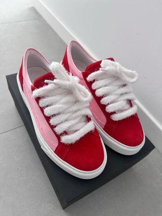 Numeris Signet Blush Pink/Red Zapatillas