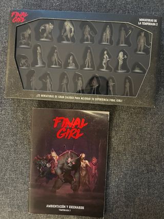 Final Girl Miniaturas y libro Temporada 2