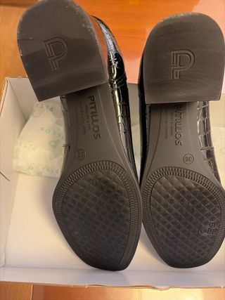 Zapatos Pitillos Negros Talla 38