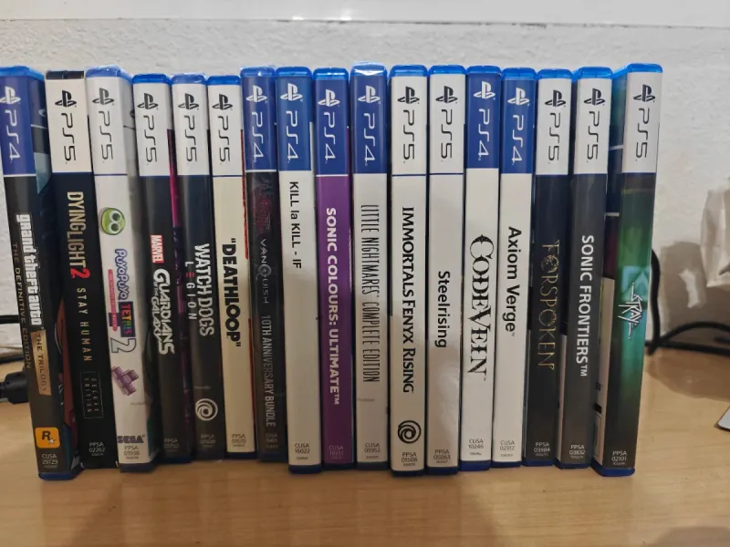 Lote Colección PS4 y PS5