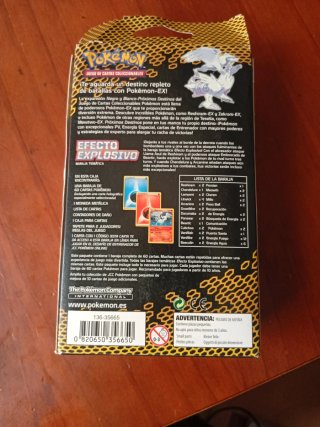 Cartas Pokémon Negro y Blanco