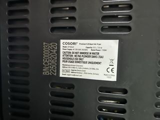 Cosori Freidora de Aire Blanca en muy buen estado.