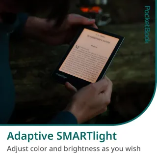 E-reader PocketBook 632 Plus 16GB, nero e grigio, impermeabile