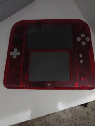 Nintendo 2DS Rossa Trasparente