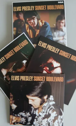 Elvis Presley Sunset Boulevard box rca