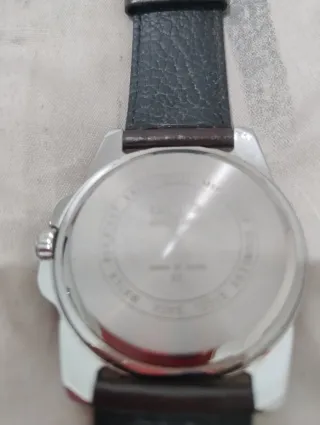 Orologio Casio Uomo Pelle Marrone Bianco