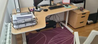 Escritorio Ikea Bekant en L