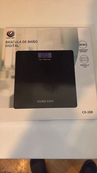 Báscula Digital Euro Life
