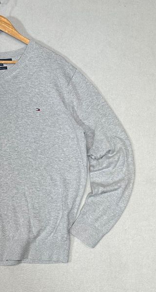 Jersey Tommy Hilfiger Gris Algodón Talla XXL