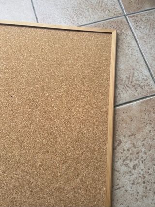 Tablero de corcho para pared