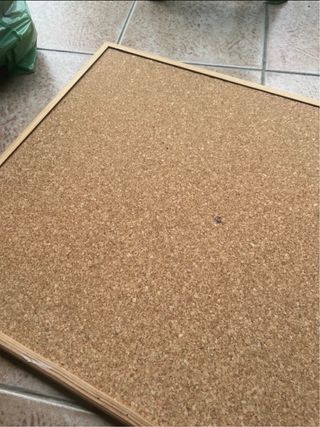 Tablero de corcho para pared