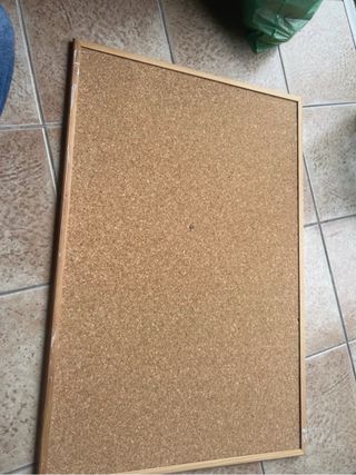 Tablero de corcho para pared