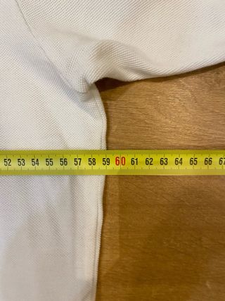 Polo Lacoste Blanco Clásico Logo Cocodrilo