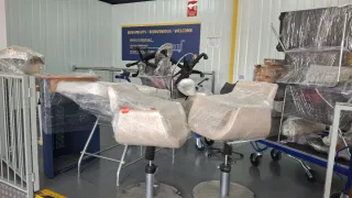 Muebles de peluquería completos