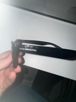 Funda gafas Lacoste azul