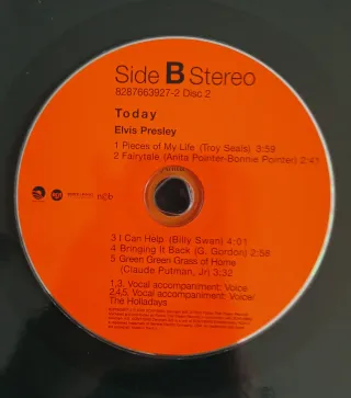 2CDs FTD Elvis Presley - Today new