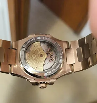 Orologio di Lusso Dorato e Nero con 2 Cinturini