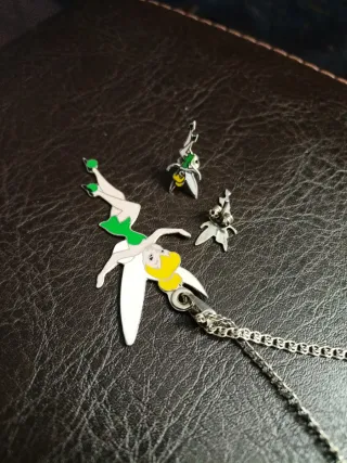 Conjunto plata ley: cadena y pendientes