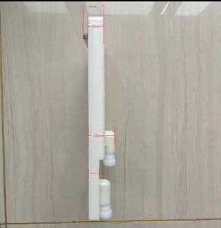 Cabezal Ducha Rectangular ABS