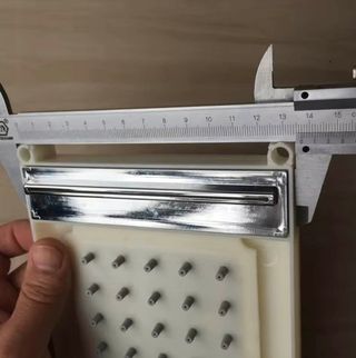 Cabezal Ducha Rectangular ABS