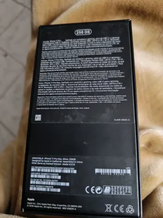 iPhone 11 Pro 256GB Gris oscuro.
