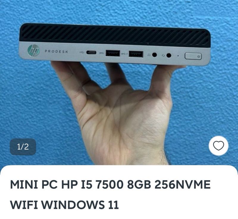 Mini PC HP ProDesk afbeelding 5