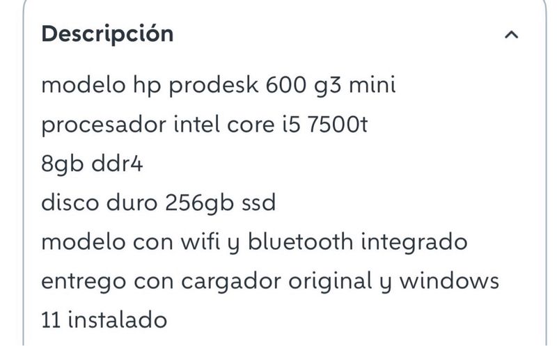 Mini PC HP ProDesk afbeelding 6