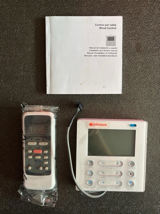 Termostato pared Johnson JCRL120P +Mando R51M/E