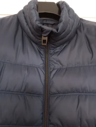 Chaleco acolchado azul