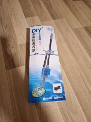 Pecera 100L con filtro y acesorios