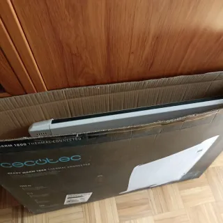 Cecotec Radiador Eléctrico Blanco 1200W