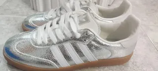 Zapatillas Adidas Plata Talla 39 1/3