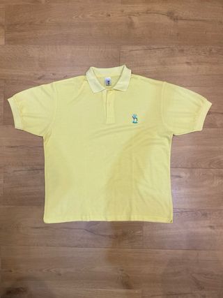 Polo Hugo Boss Vintage Amarillo Bordado