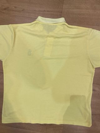 Polo Hugo Boss Vintage Amarillo Bordado