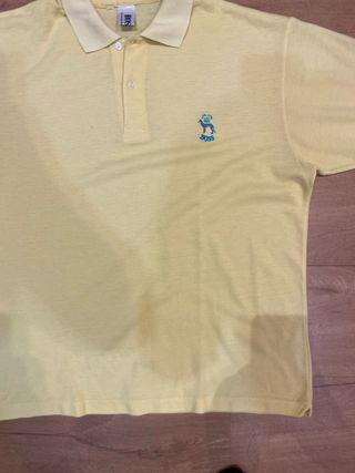 Polo Hugo Boss Vintage Amarillo Bordado