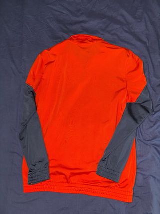 Chaqueta deportiva Adidas Naranja y azul verdoso