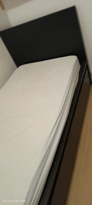 Cama Individual CALM Ikea Blanca